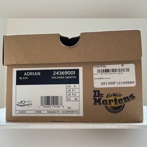 Dr. Martens Black Adrian Loafers